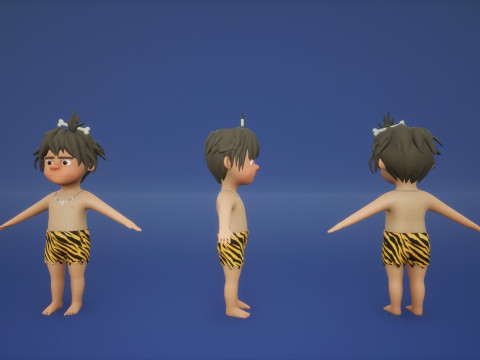 Characters Pack Modelo 3D