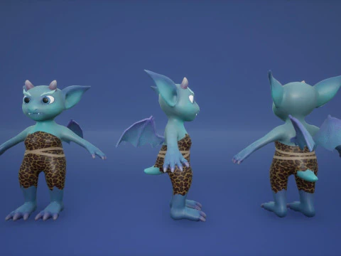 Characters Pack 3D Model