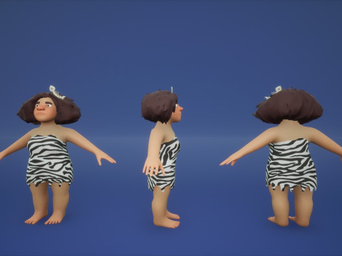 Characters Pack Modelo 3D