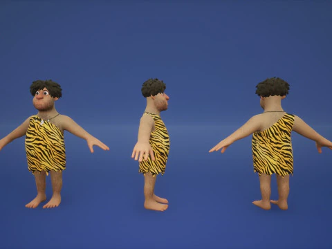 Characters Pack 3D Model