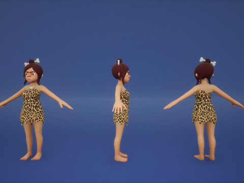 Characters Pack Modelo 3D
