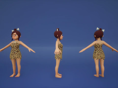 Characters Pack 3D Model