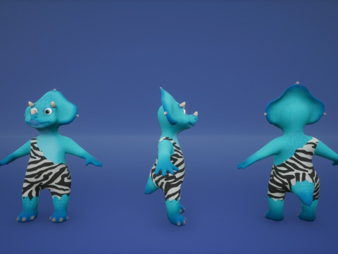 Characters Pack Modelo 3D