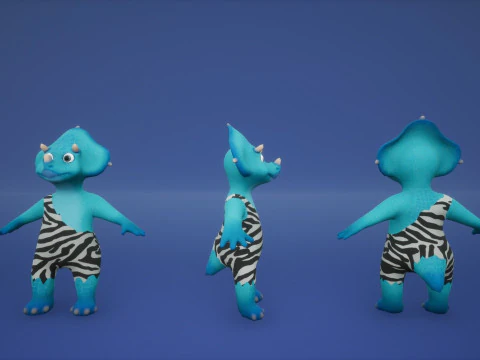 Characters Pack 3D Model