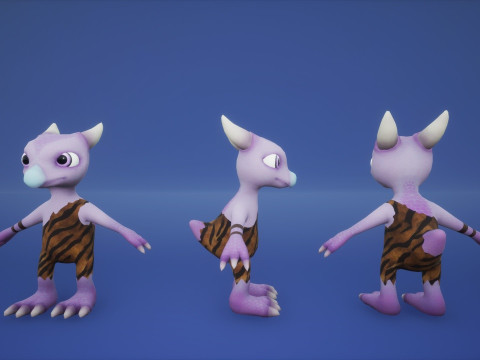 Characters Pack Modelo 3D