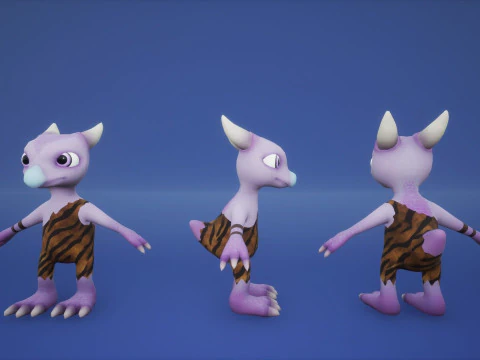 Characters Pack 3D Model