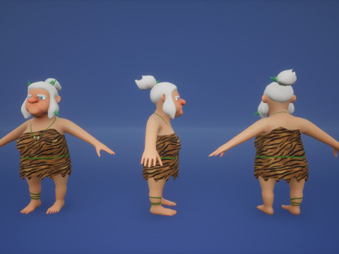 Characters Pack Modelo 3D