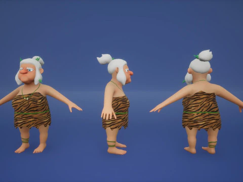 Characters Pack 3D Model