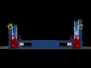 Motor Holder Base - Electric Controls Model 3D