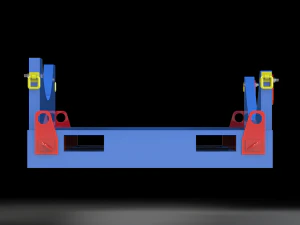 Motor Holder Base - Electric Controls 3D Model