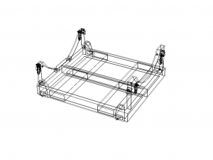Motor Holder Base - Electric Controls Model 3D