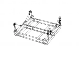 Motor Holder Base - Electric Controls 3D Model