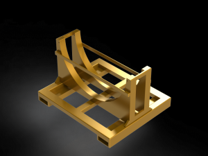 WHEEL Vertical Base Modelo 3D