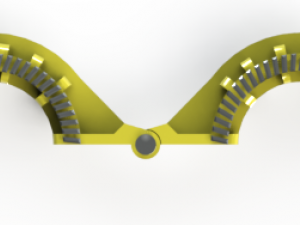 Screw turning tool from the top 3D-Modell