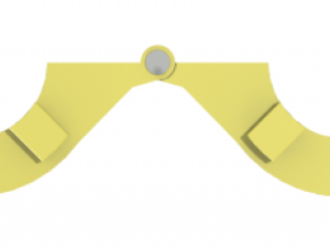 Screw turning tool from the top 3D-Modell