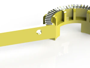 Screw turning tool from the top 3D Model