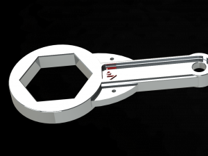 7283 Inch Hex Key Tool 3D 모델