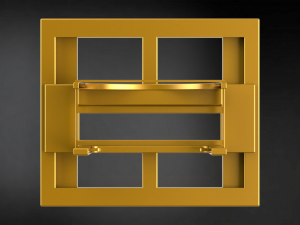 Vertical base for carrier Model 3D