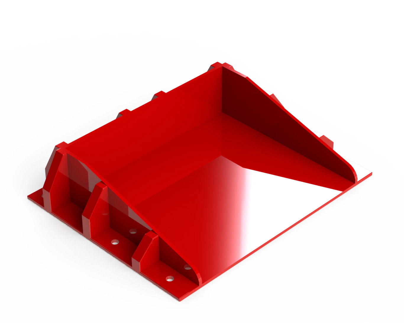 Base for Floor Blockers 3D Model .c4d .max .obj .3ds .fbx .stl .blend 