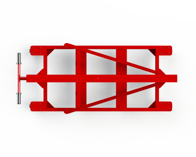 Red Side Holder Base D11T 3D 모델 .c4d .max .obj .3ds .fbx .stl .blend 