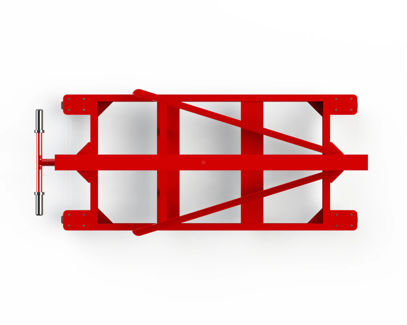 Red Side Holder Base D11T 3D Model .c4d .max .obj .3ds .fbx .stl .blend 