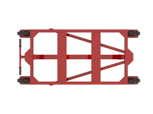 Red Side Holder Base D11T 3D 모델