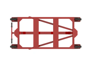 Red Side Holder Base D11T 3D Model
