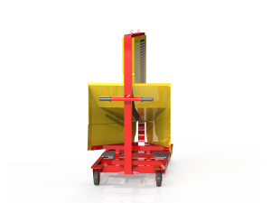 Red Side Holder Base D11T 3D 모델