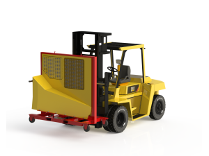 Red Side Holder Base D11T 3D 모델