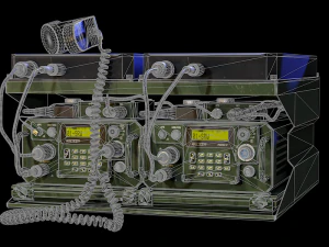 Military Radio MAXTECH PHOENIX III 3D Model