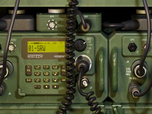 Military Radio MAXTECH PHOENIX III 3D Model