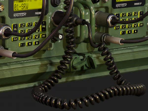 Military Radio MAXTECH PHOENIX III 3D Model