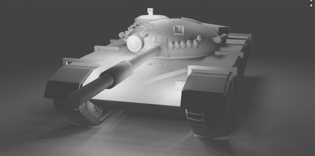 Tank T72 A 3Dモデル .c4d .max .obj .3ds .fbx .stl .blend