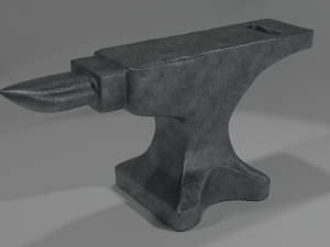 Anvil blacksmithing accessories Modèle 3D