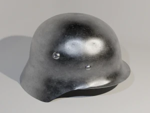 Deutscher Helm aus dem Zweiten Weltkrieg 3D Modell