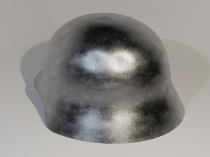 German helmet from World War II 3D 모델