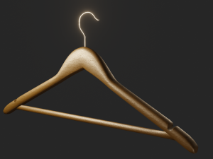 Coat rack 3D Model