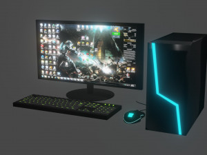 Computer 3D 모델