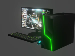 Computer 3D Model