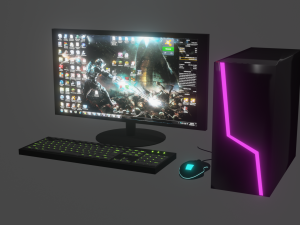 Computer 3D Model