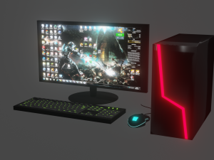 Computer 3D Model