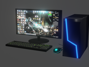 Computer 3D Model
