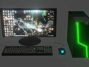 Computer 3D Model