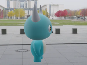 Cute Monster Model 3D Model