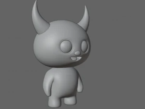 Cute Monster Model 3D Model