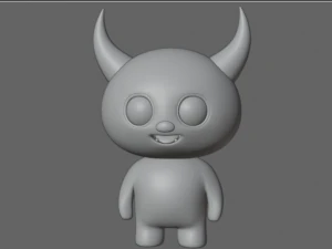 Cute Monster Model 3D Model