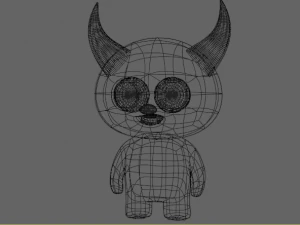Cute Monster Model 3D Model