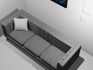Modern Sofa Model 3Dモデル