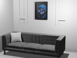 Modern Sofa Model 3Dモデル