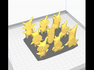 KOROK MINI FIGURES 3D Print Model